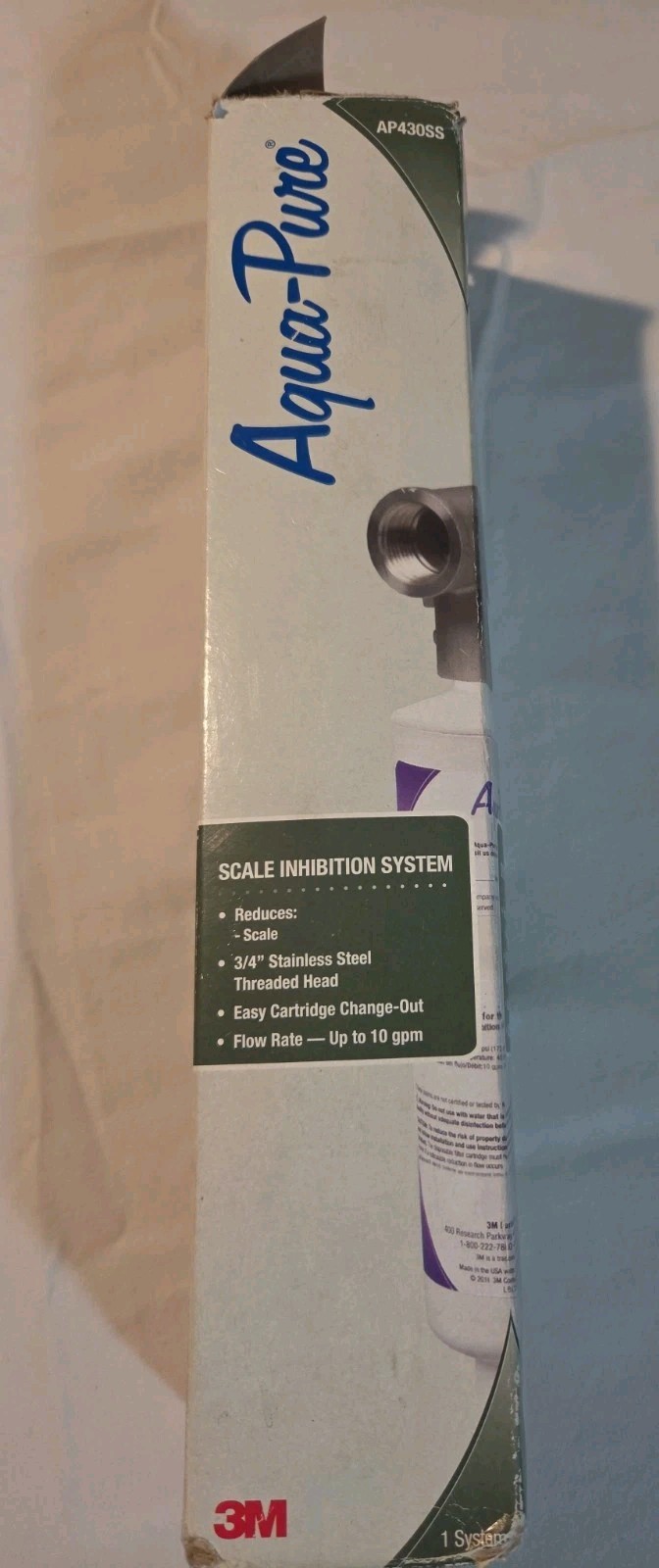 3M Aqua-Pure Whole House Scale Inhibition Inline Water System AP430SS