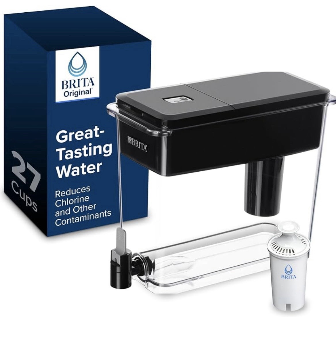 Brita UltraMax 18 Cup Water Filter Dispenser Pitcher with Longlast Filter