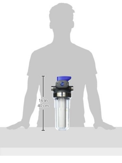 Stainless Steel Whole House Sediment Water Filter, Easy Install, TDS Reduction
