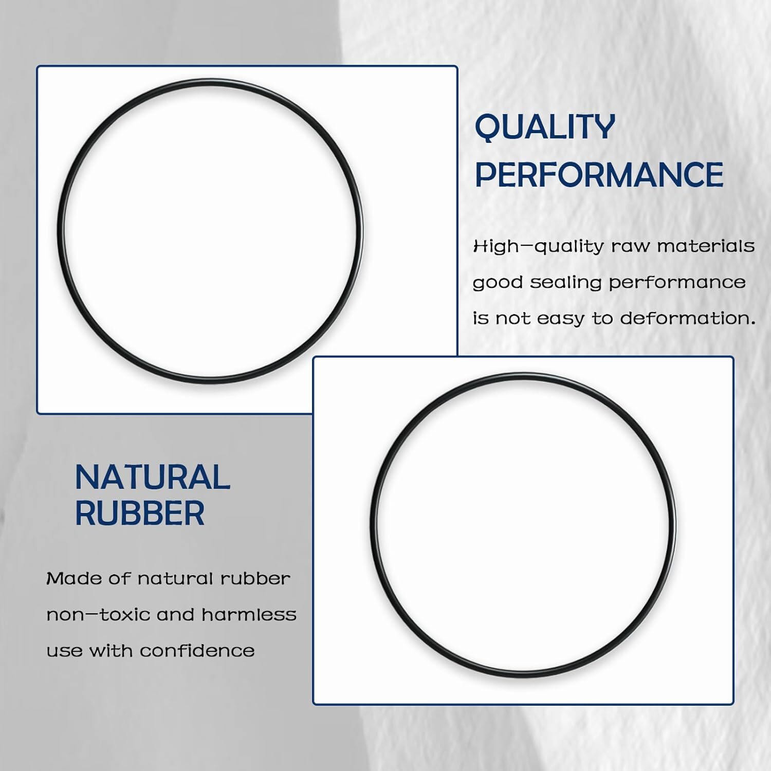 3 PCS OR-100 O-Ring for Culligan HD-950/HD-950A, Simpure DB10P/DB20P Filter