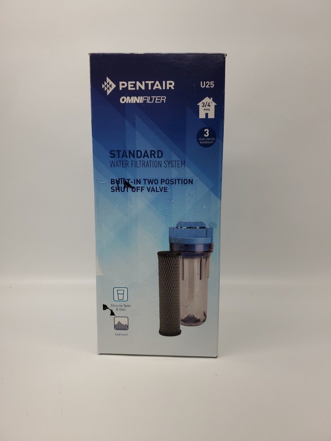 Open Box – Pentair OMNIFilter WH5 Standard 3/4″ Water Filter Housing 10″