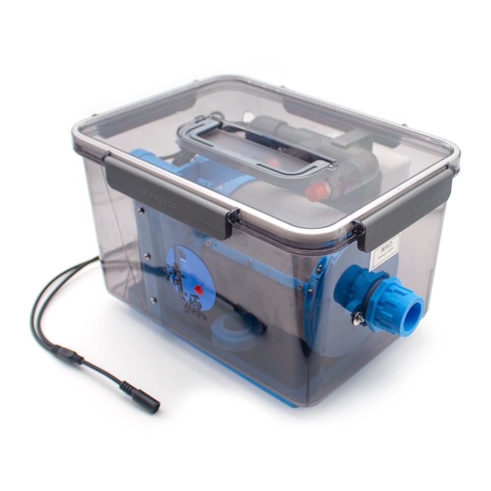 Automatic Backwash Filter, Rotary Drum Microfilter for Fish Ponds and Aquariums