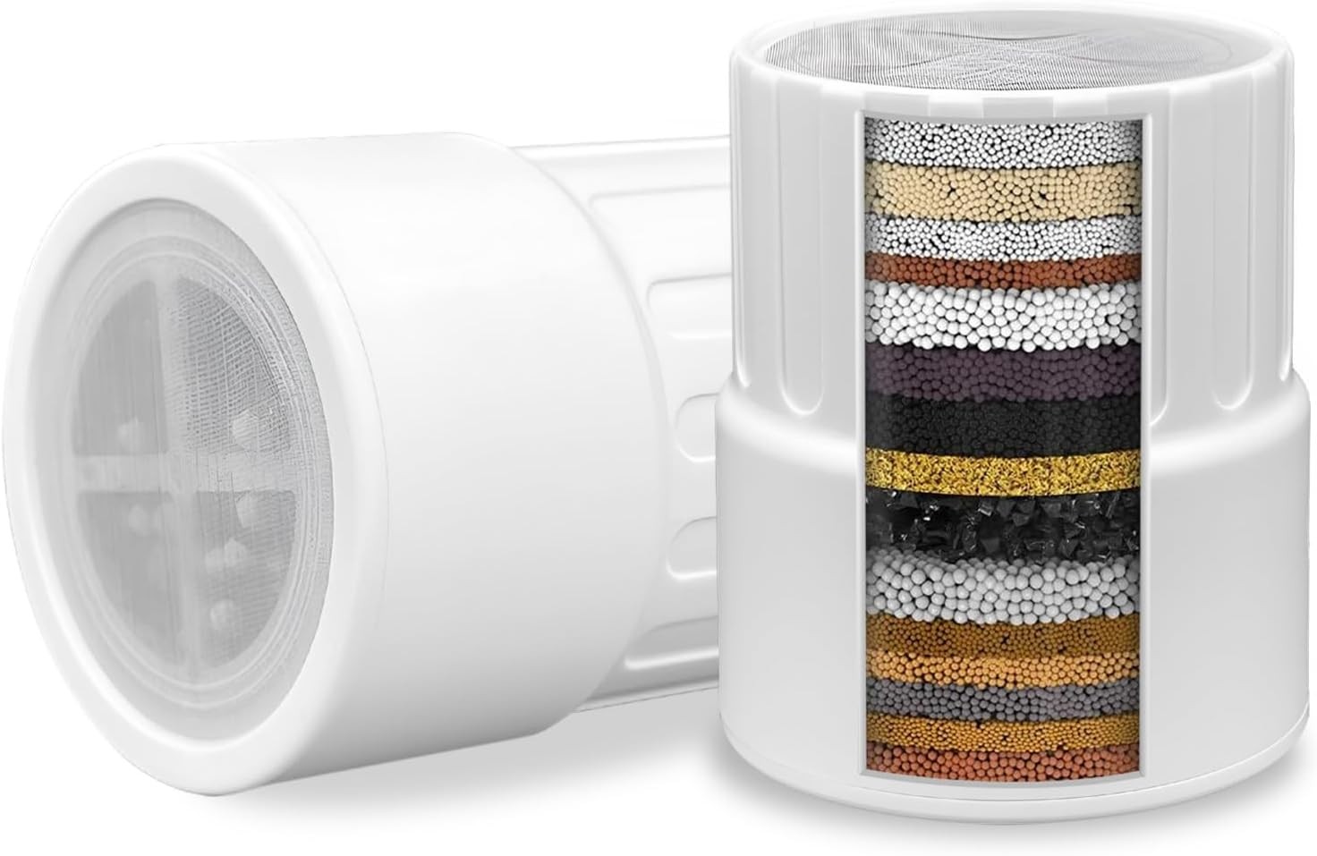 AWO 2 PACK Replacement Shower Head Filter Cartridge Compatible with JOLIE…