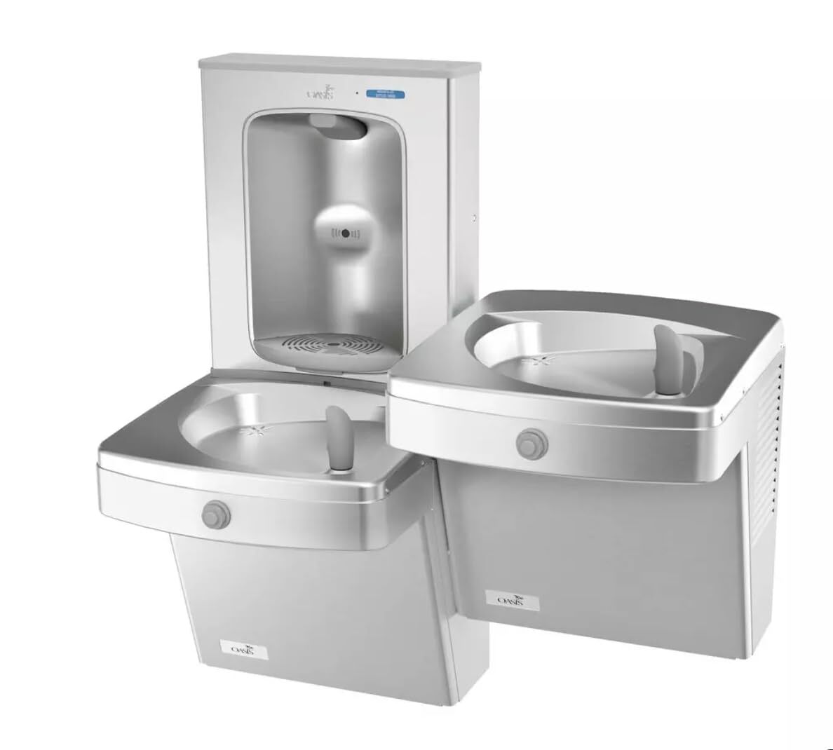 Oasis VersaCooler OPGV8EBFSLSTN Wall Mount Bi-Level Indoor Water Drinking Founta