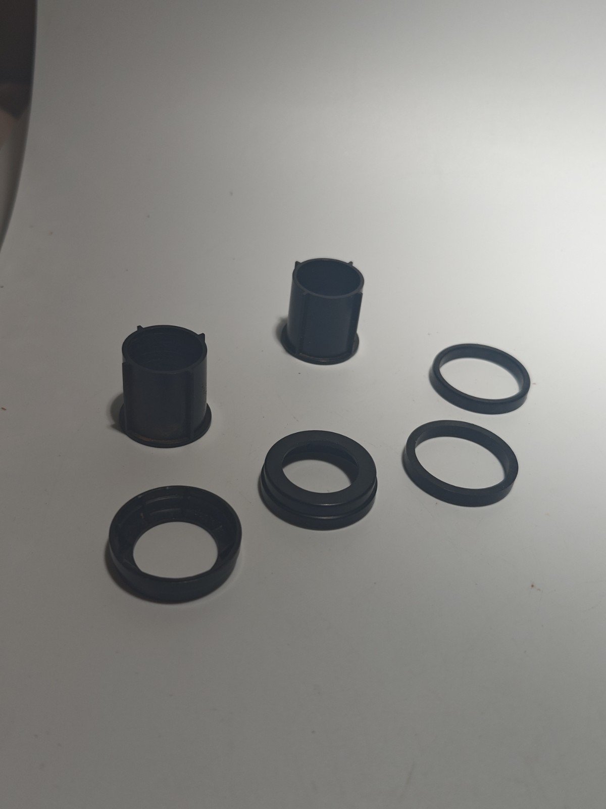 Fleck Softener 13/16″ Distributor Tube Insert Adapter, w/ Spacer & Cap Set Of 2