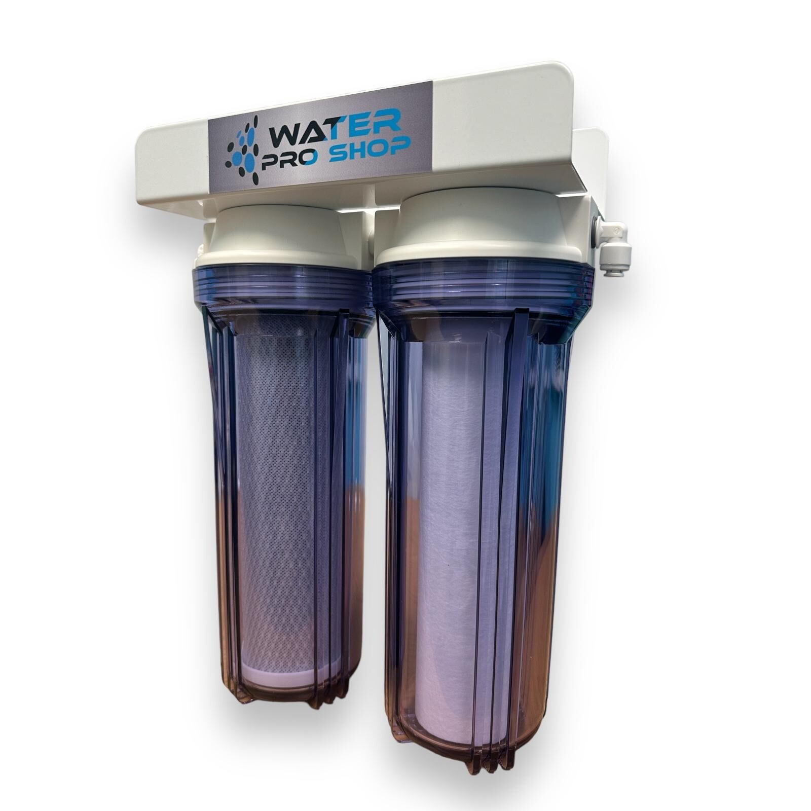 2 Stage Hydroponics Growing Dechlorinator & Sediment Water Filter System