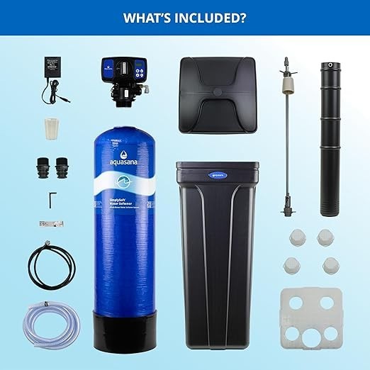 NEW Aquasana SimplySoft 40,000 Grain WH-SF40 Water Softener with PreFilter Kit