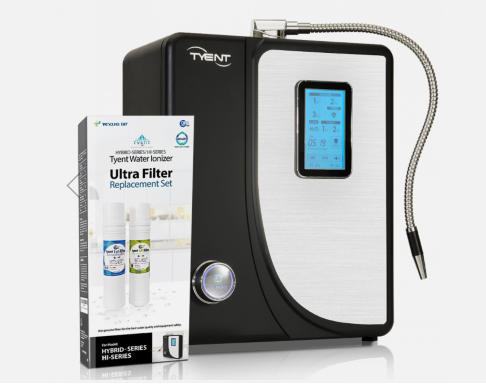 Tyent Hybrid Ultra Filter Set: Fits Hybrid Countertop Water Ionizer