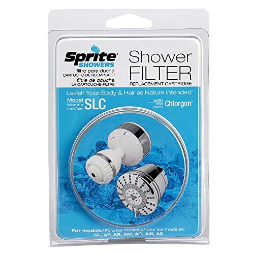 Sprite Showers SLC Slim-Line Replacement Chlorgon 1 Count (Pack of 1), Red