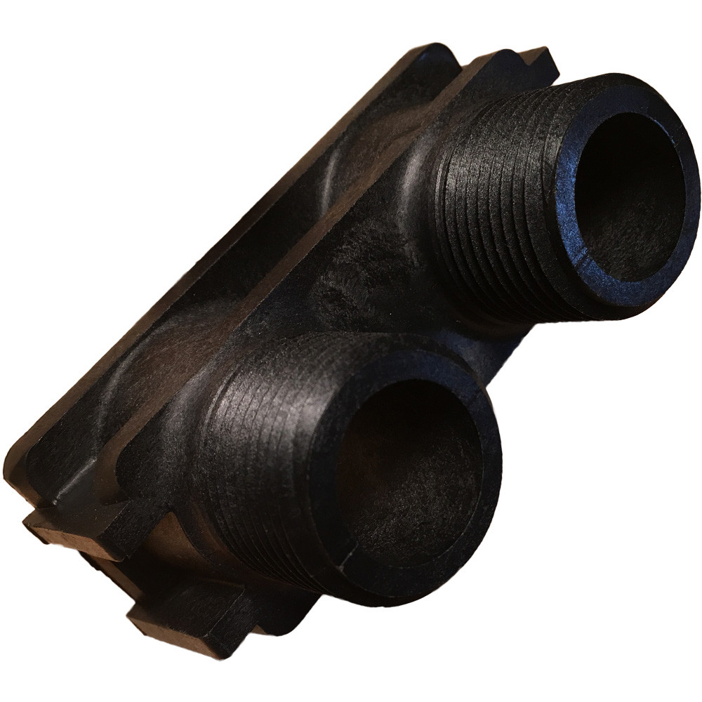PVC Plastic Yoke for Fleck 5600, 2510, & 9000 Valves – 1-inch Fleck 18706 1″
