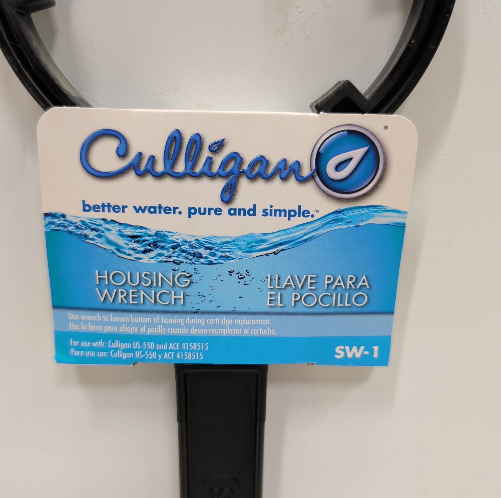 Culligan SW‑1 Heavy‑Duty Water Filter Housing Wrench Fits Standard Housings