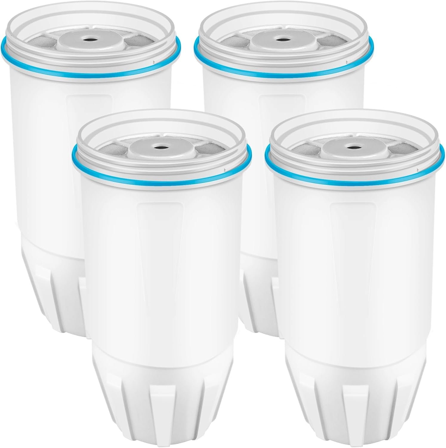 Water Filter Replacement for Zero Water 4-Pack 5-Stage 0 TDS Filters Fit 10 Cup
