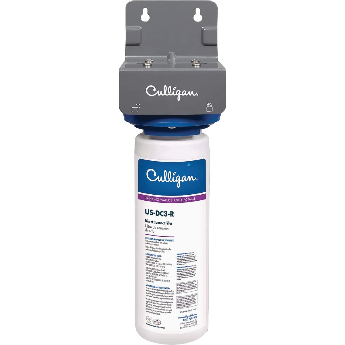 Culligan US-DC-3 Direct Connect Under-Sink Water Filter US-DC-3 Culligan US-DC-3