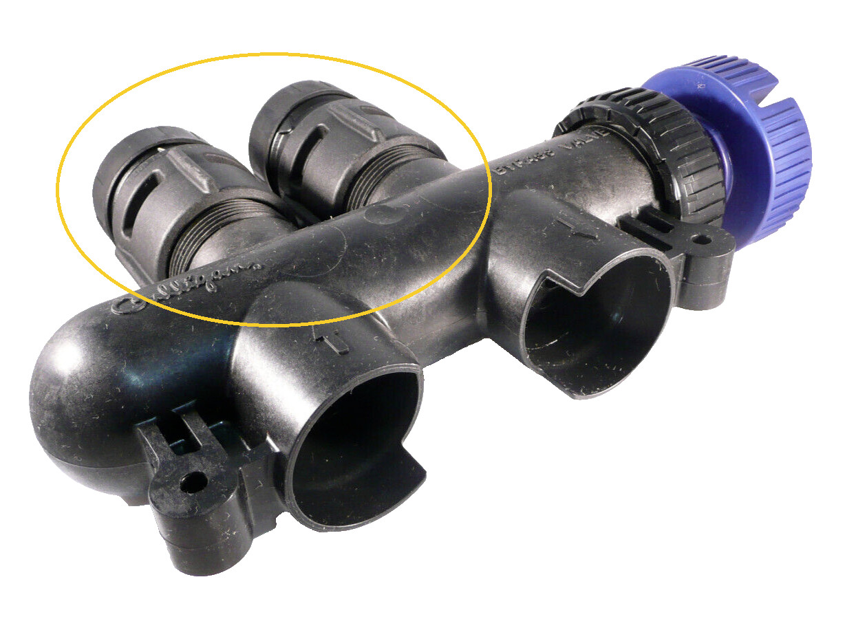 “New” Culligan 1″ Bypass Straight Fittings HE / Medallist / Gold Series Softener