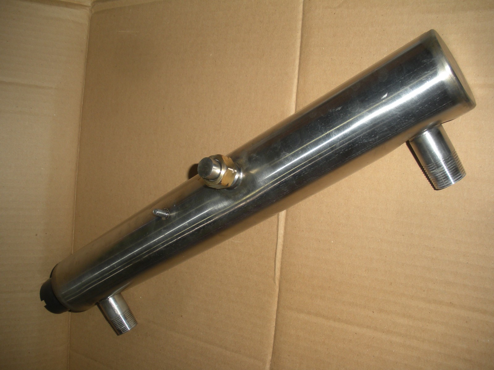 whole house water sterilizer stainless steel no lamp 2 available 18″ x 2-1/2″