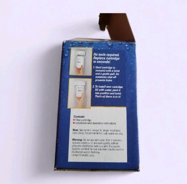 Refrigerator Filter Replacement Cartridge For GE Water Filtration Units Open Box