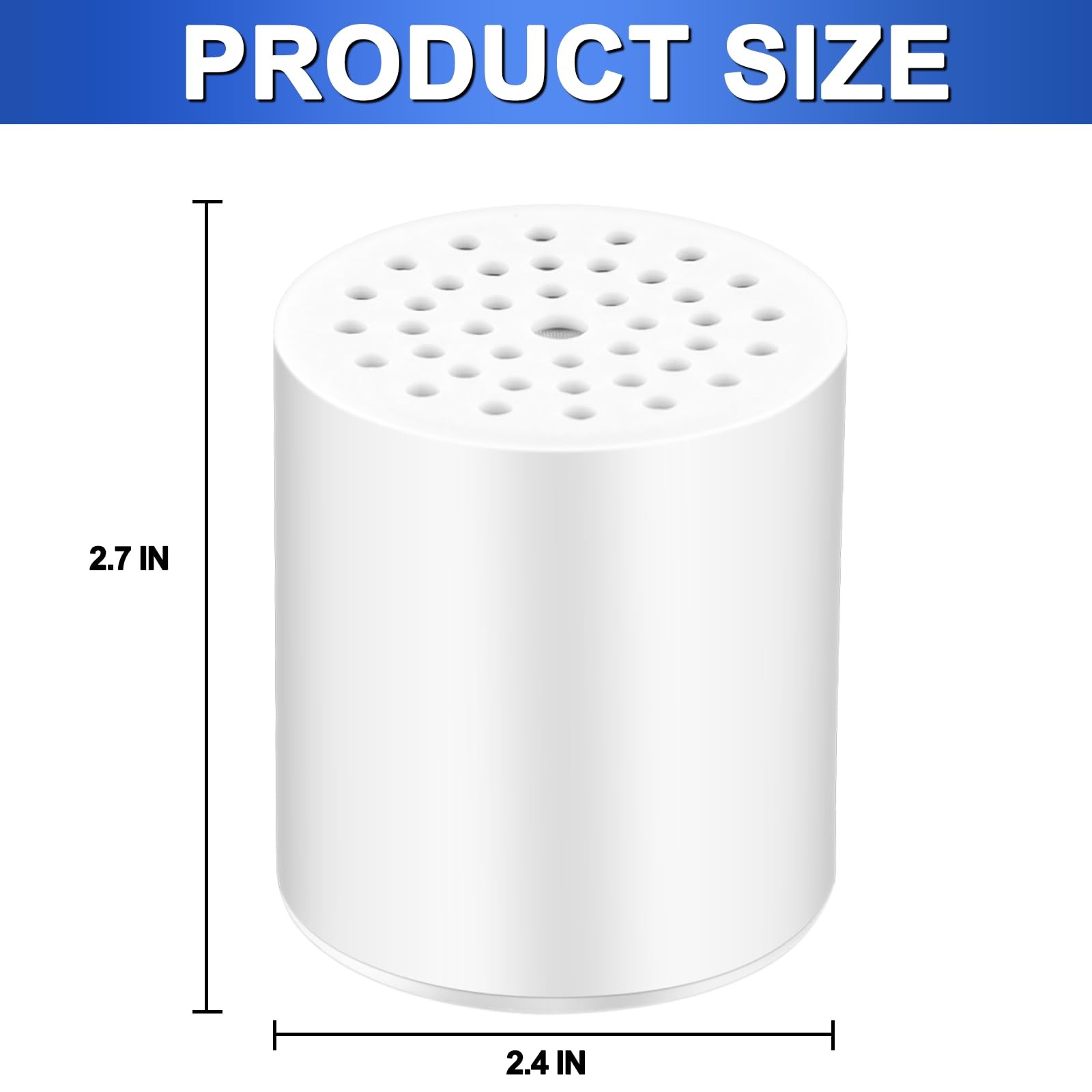 4 Pack 20 Stage Shower Filter Replacement Cartridge with Vitamin C…