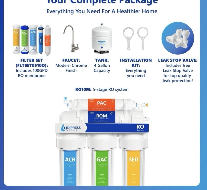 Express Water RO System ￼