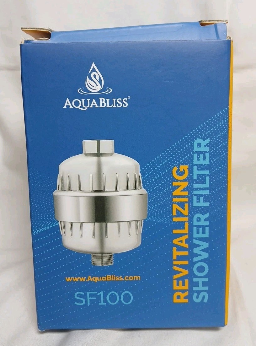 AquaBliss SF100 High Output Multistage Revitalizing Shower Filter Open Box