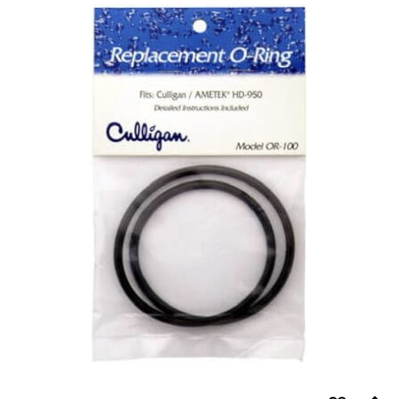 Culligan 2pk OR-100 O Ring For Big Blue Housing (3-4)