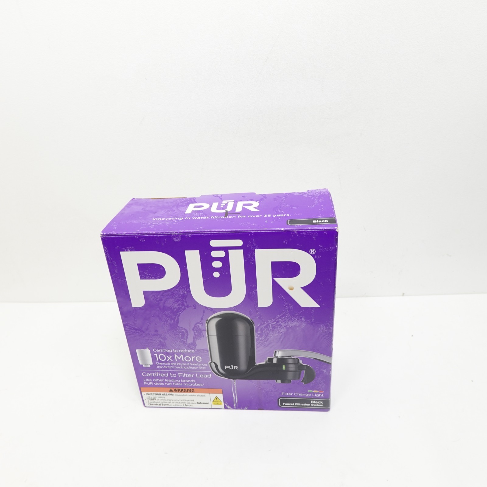 NEW – PUR FM2000B Water Faucet Filtration System, Black FM2000B