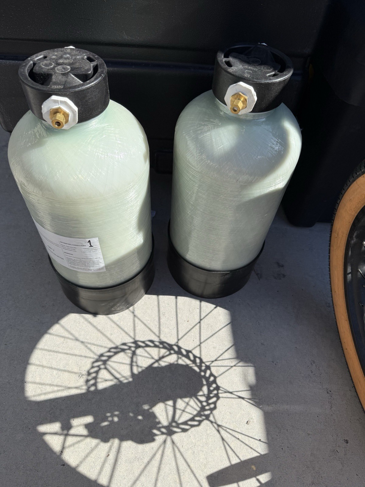 Portable Fiberglass DI Water Treatment Tanks – Water Softener / Deionizer