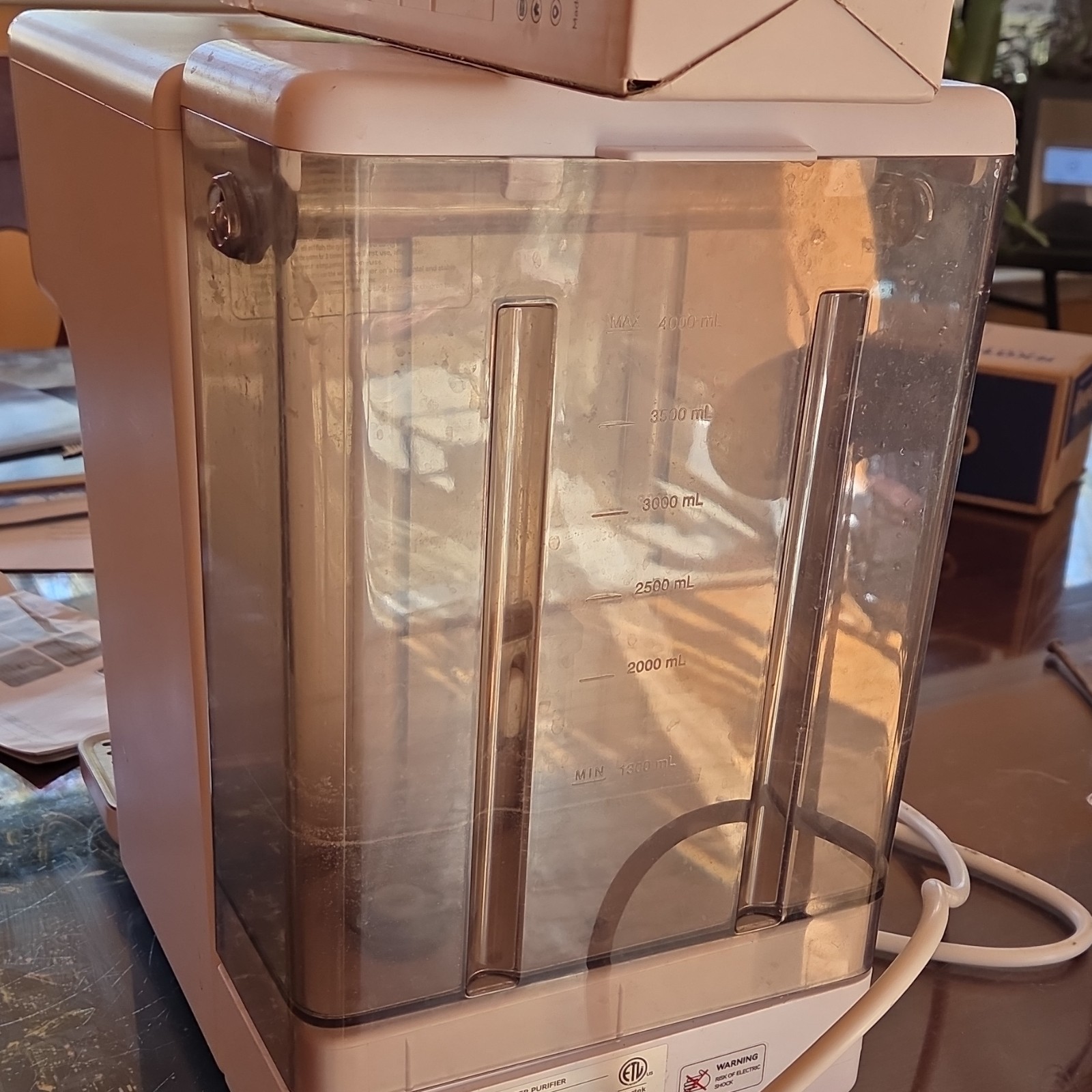 THEREYE ER-WP02 Countertop Water Purifier Plastic White