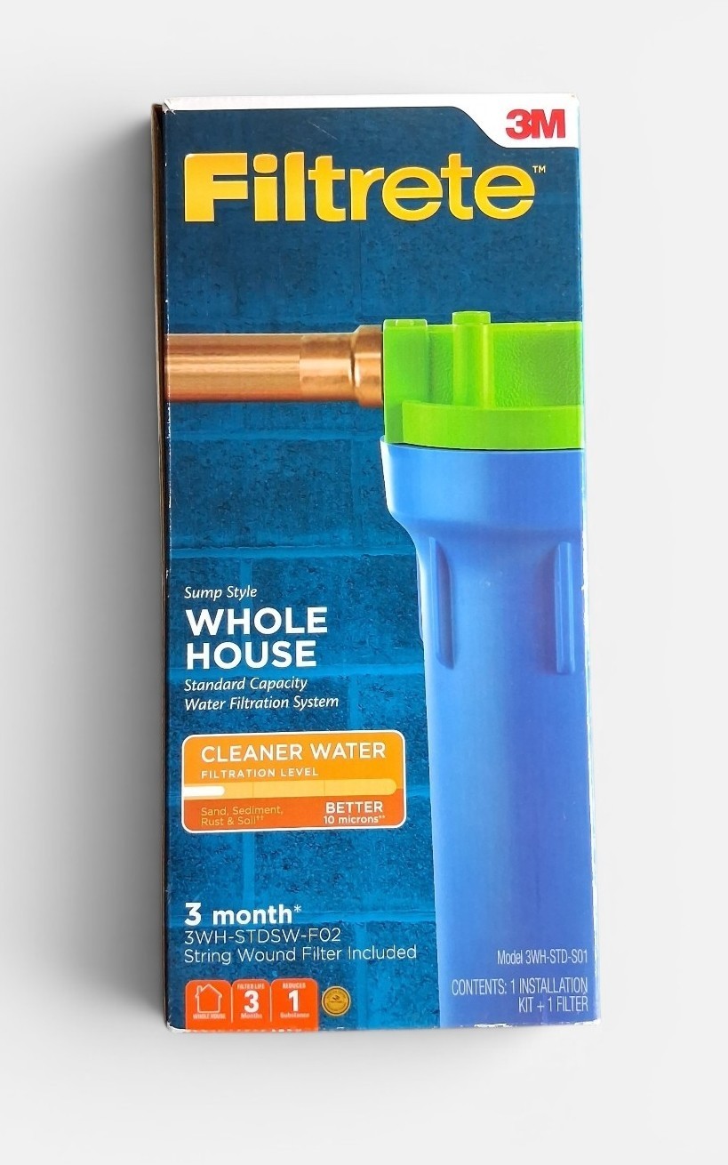 Filtrete 3WHSTDS01 Whole House System Water Filter NEW IN BOX