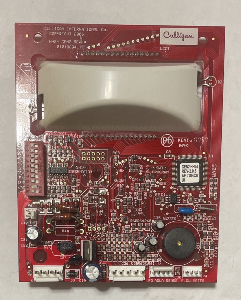 Culligan 01018684 Gold Series Water Softener Circuit Control Board