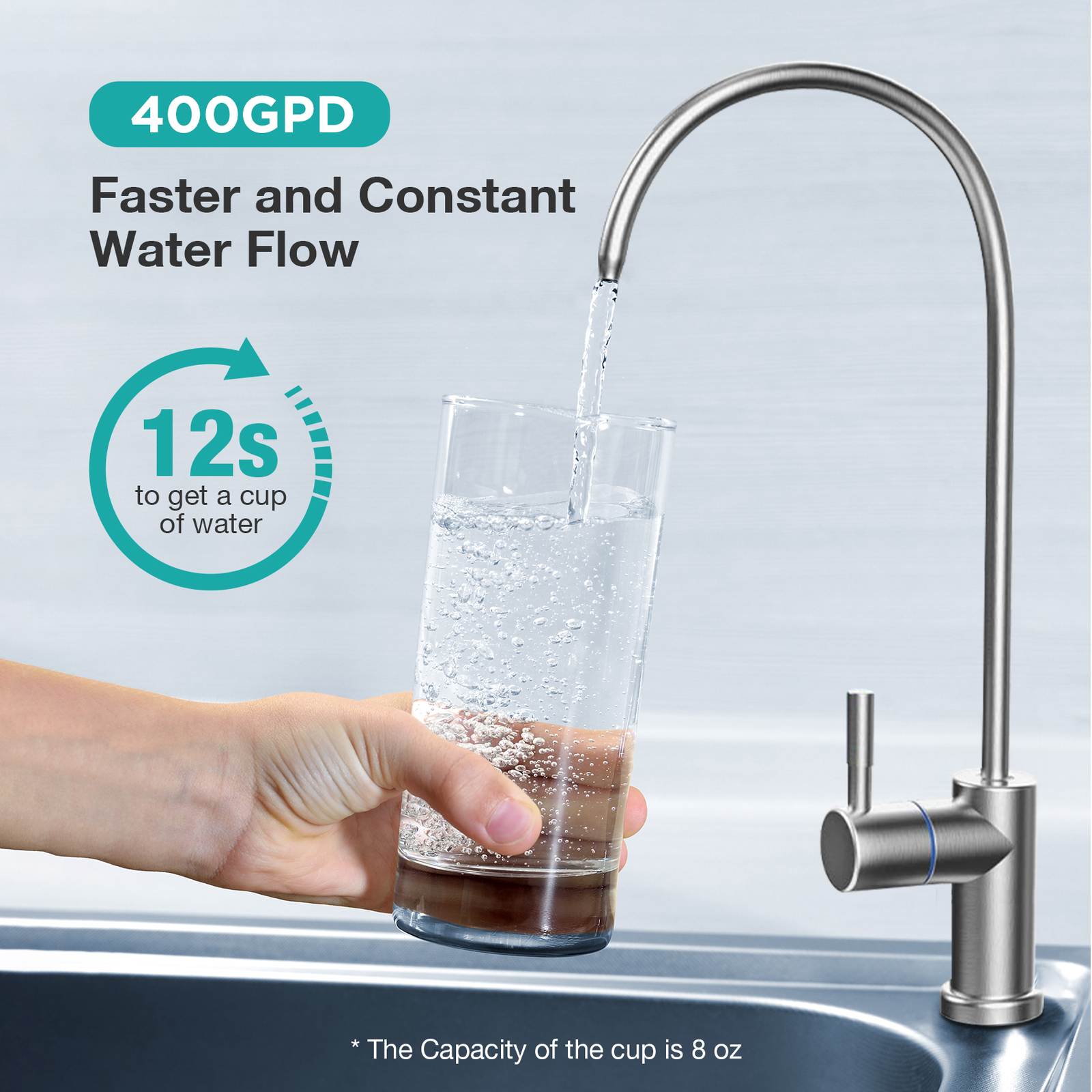 Reusable Spin Down Sediment Water Filter Whole House 40 Micron Pre-Filter System