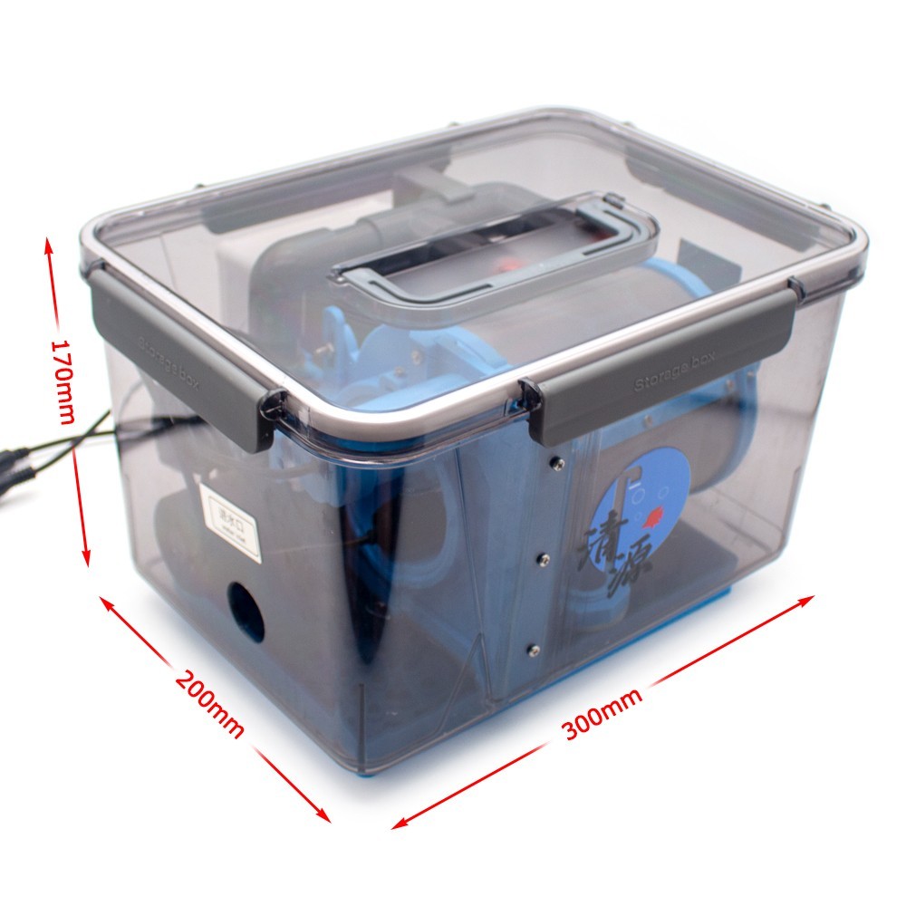 Automatic Backwash Filter, Rotary Drum Microfilter for Fish Ponds and Aquariums