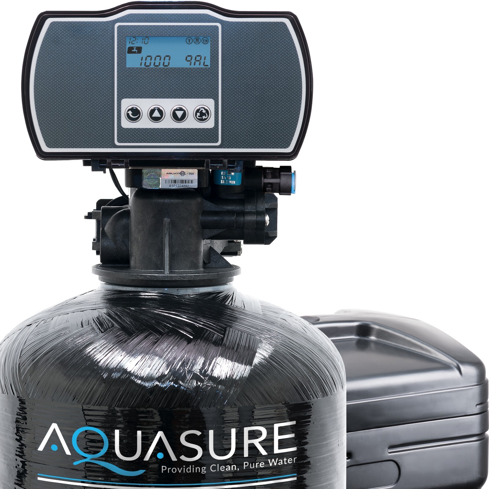 Aquasure Harmony Series Water Softener w/ Digital Control Head – 64,000 Grain