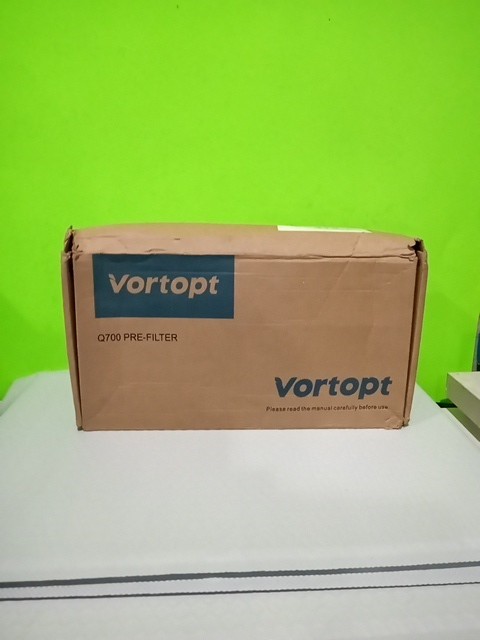 Vortopt Q700 Spin Down Sediment Pre-Filter Water Filter Open Box