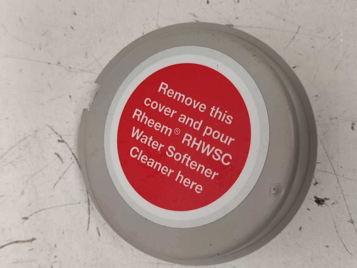 FOR PARTS ONLY -Cover – Rheem Preferred Plus RHS42 Grain Water Softener