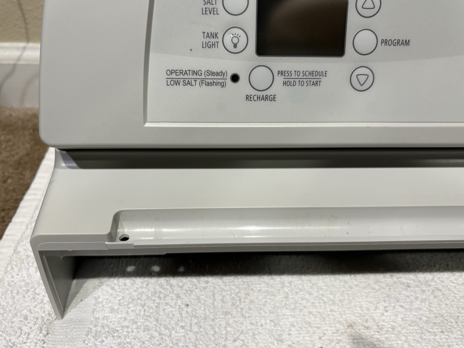 Genuine Whirlpool WHES44 Water Softener Faceplate