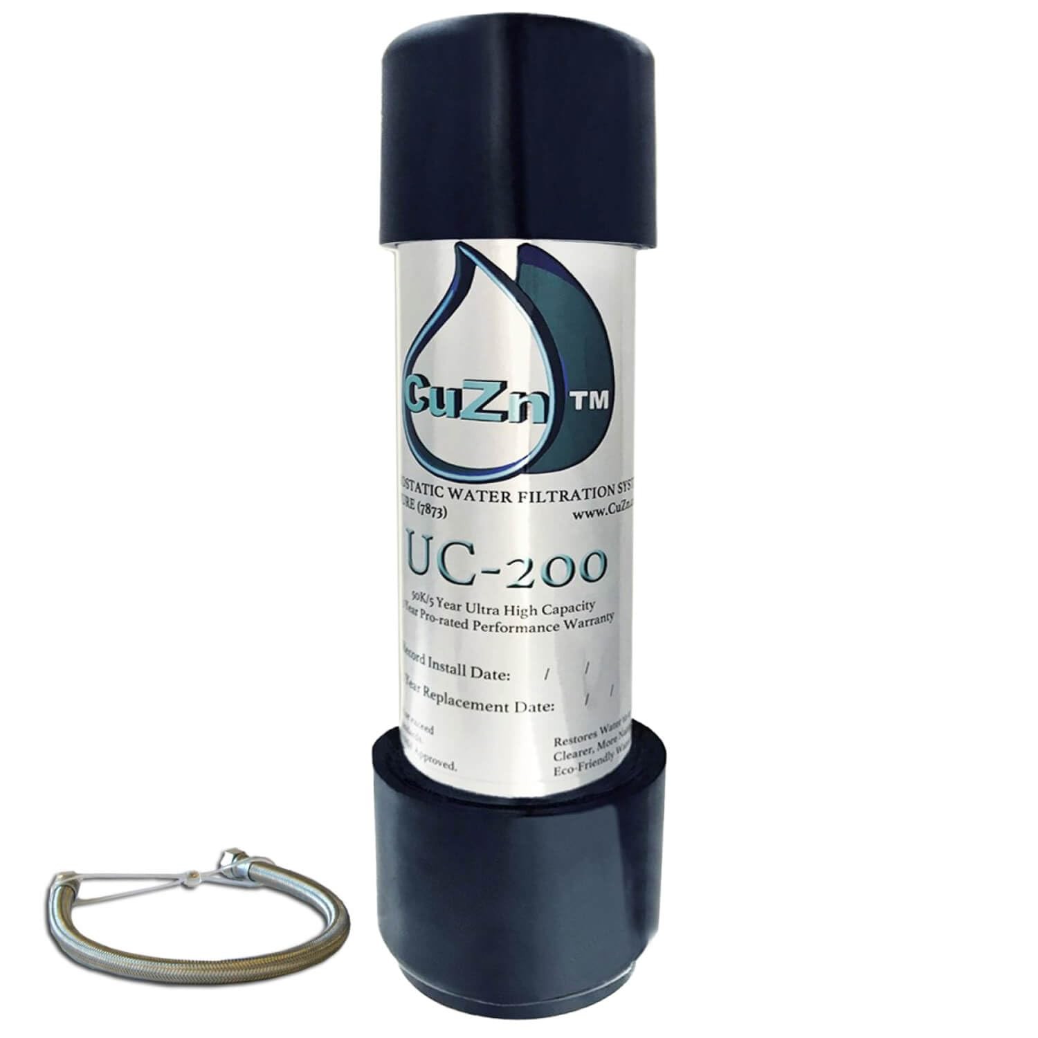 Cuzn Under Sink Water Filter For Sink Faucet 5 Year Filter Life Nsf/Ansi 42 372