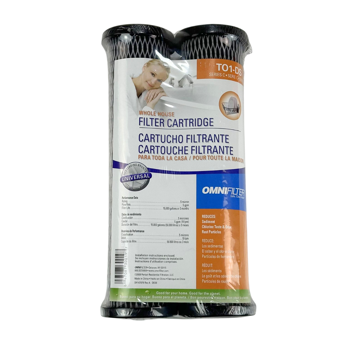 Omnifilter Series C TO1-DS Filter Cartridge