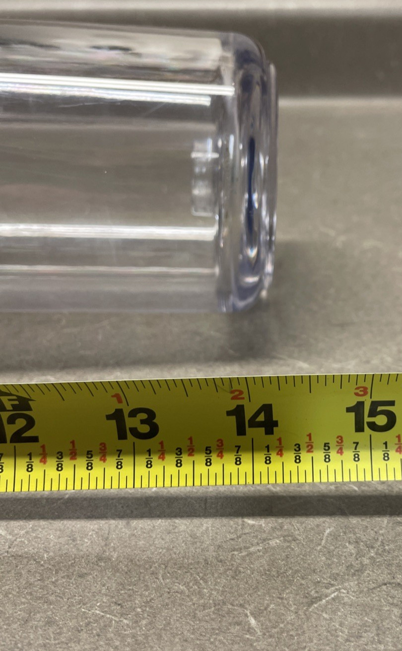 Used-GE High Flow Whole House Water Filtration. Filter Not Included