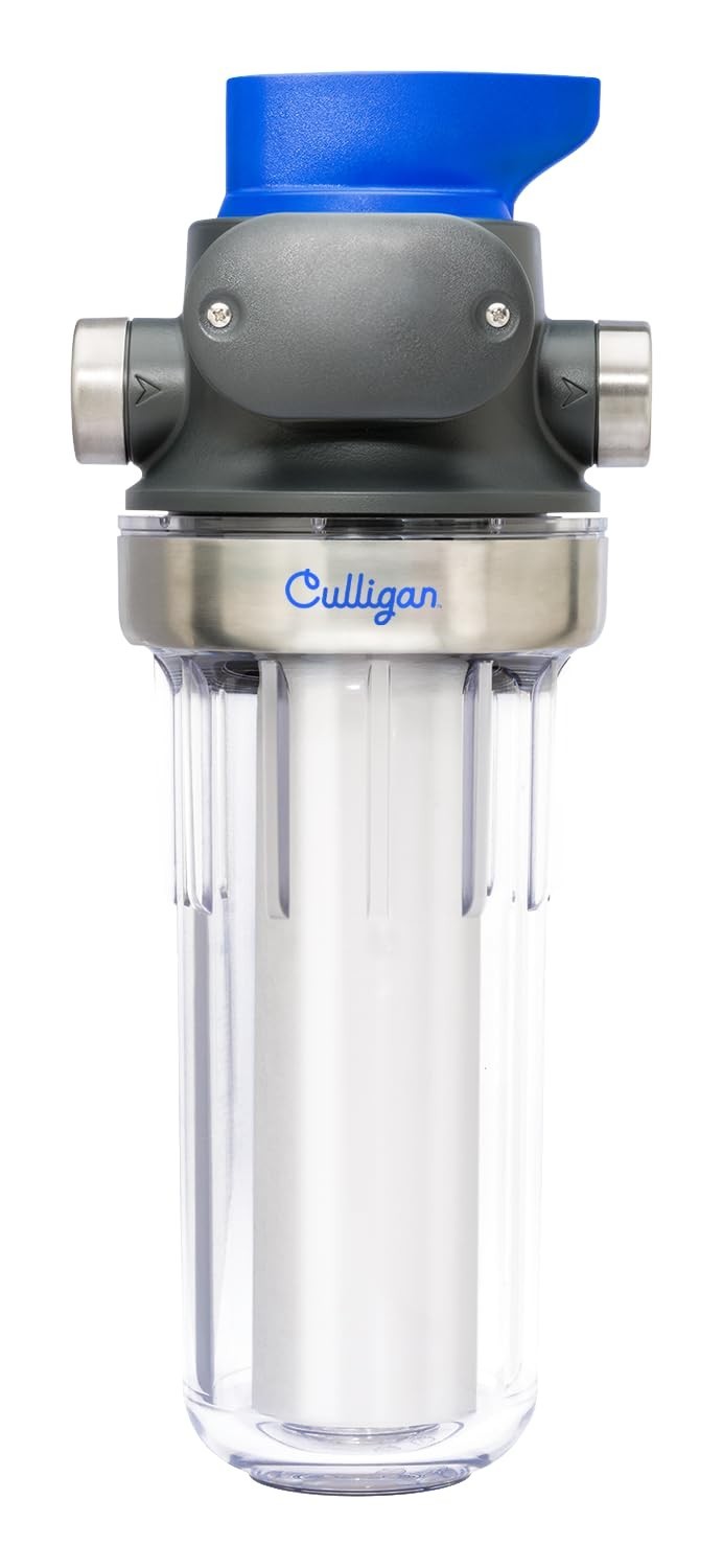 Stainless Steel Whole House Sediment Water Filter, Easy Install, TDS Reduction