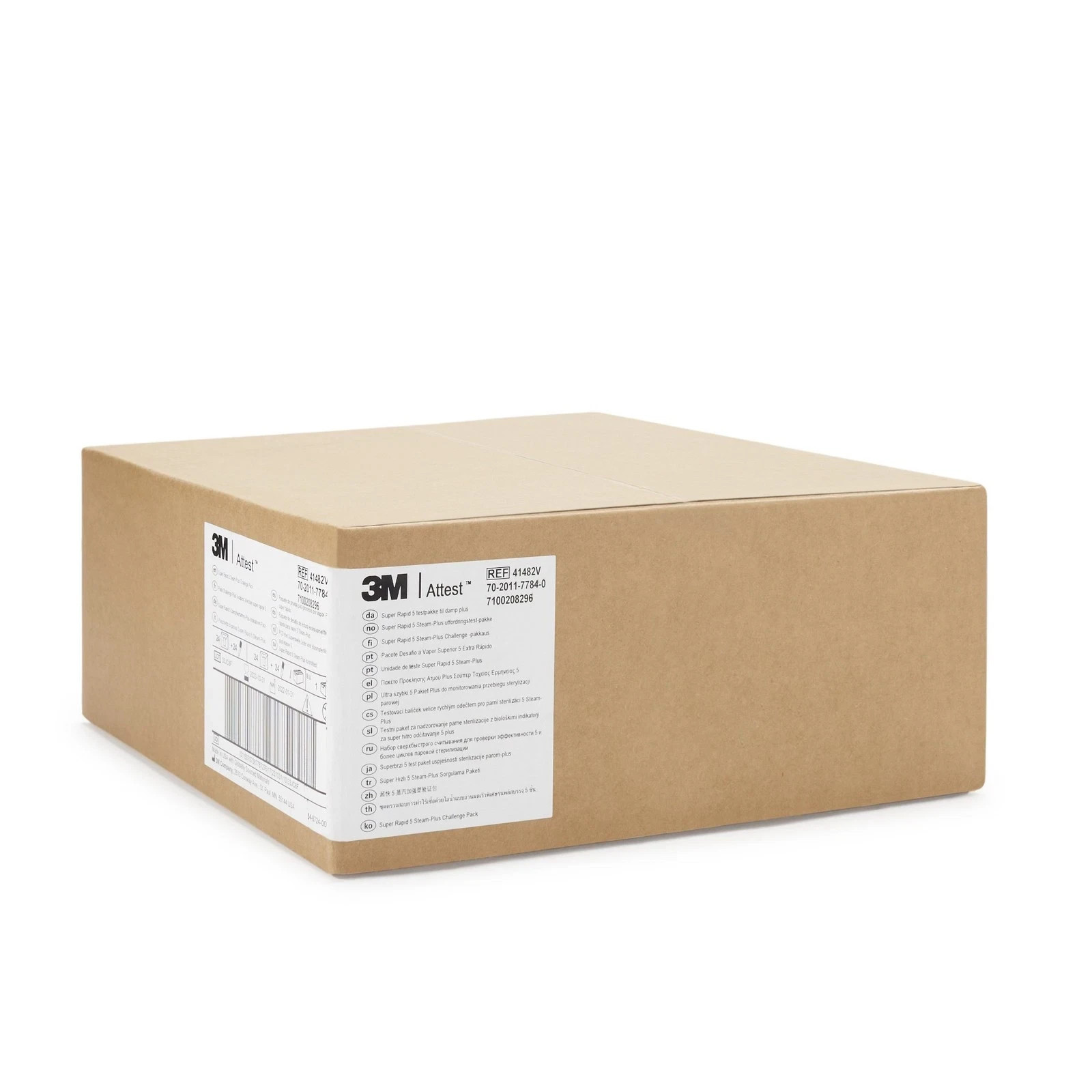 3M Attest Super Rapid 5 Steam-Plus Challenge Pack 41482V 24/Case Exp. 08/2027