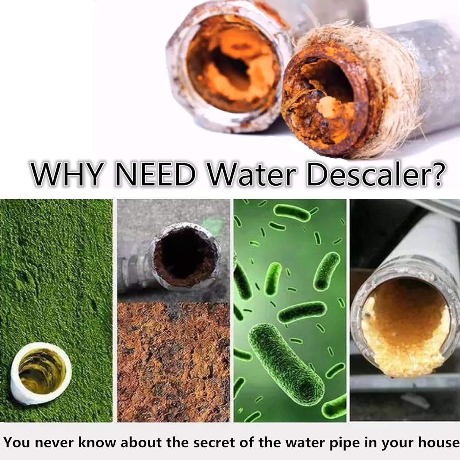 ED2000S Whole House Descaler Replacement For iSpring