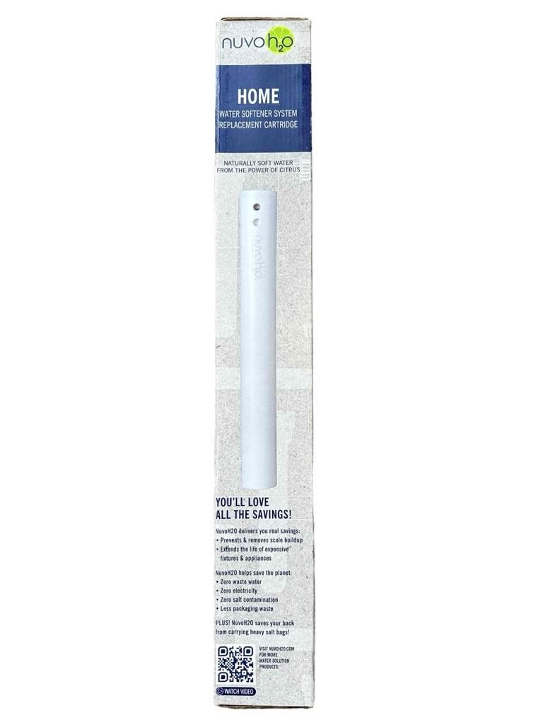 Nuvo h2O Home Water Softener Replacement Cartridge 2 1/2″ x 20″ nuvoh2o
