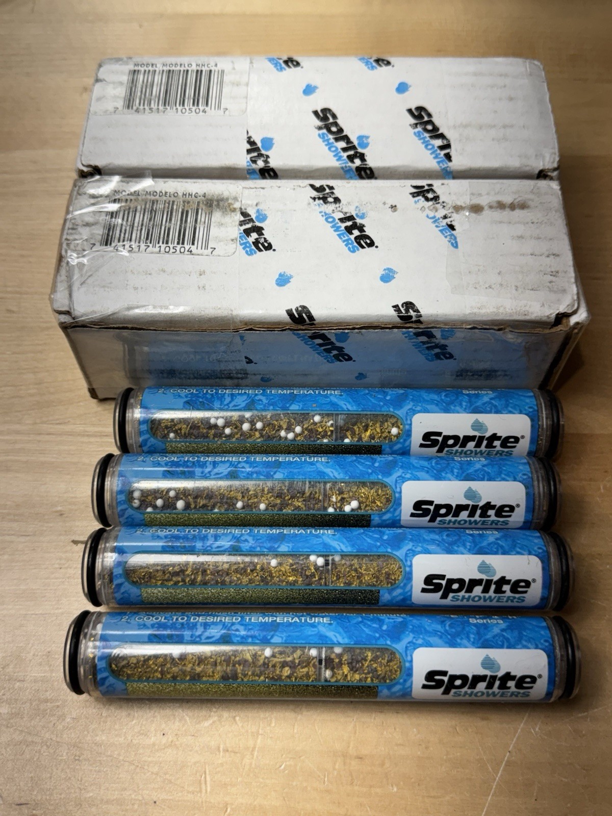 12 QTY – Sprite HHC-4 Hand Held Replacement Shower Filter Cartridges NEW