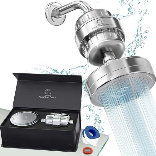 AquaHomeGroup High Pressure Filtered Shower Head with 20+3 Stage Shower…