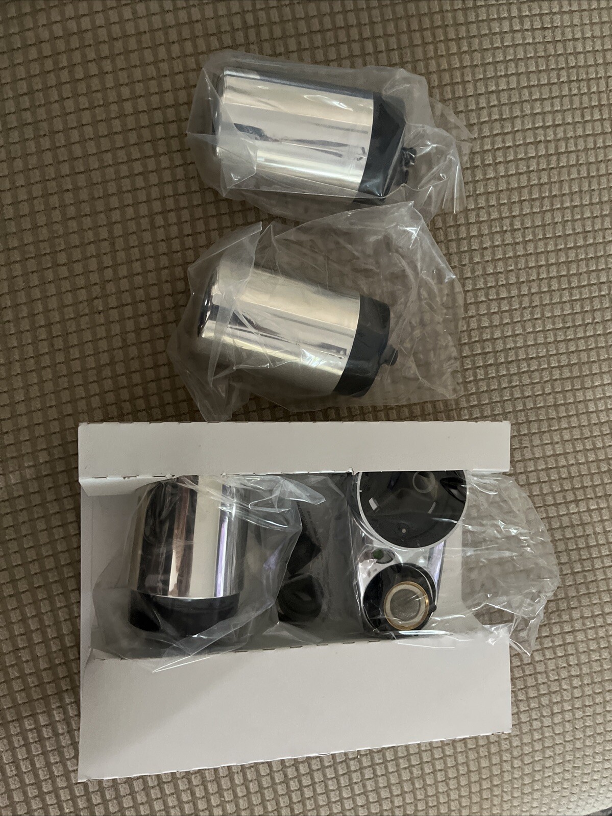 NEW Brita Chrome Tap Water Faucet Filtration System with 2 EXTRA Filters
