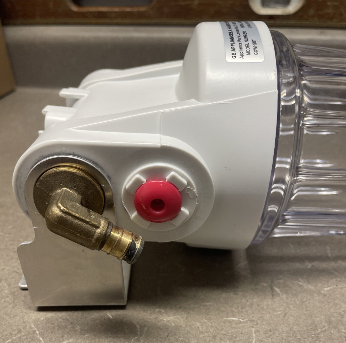 Used-GE High Flow Whole House Water Filtration. Filter Not Included