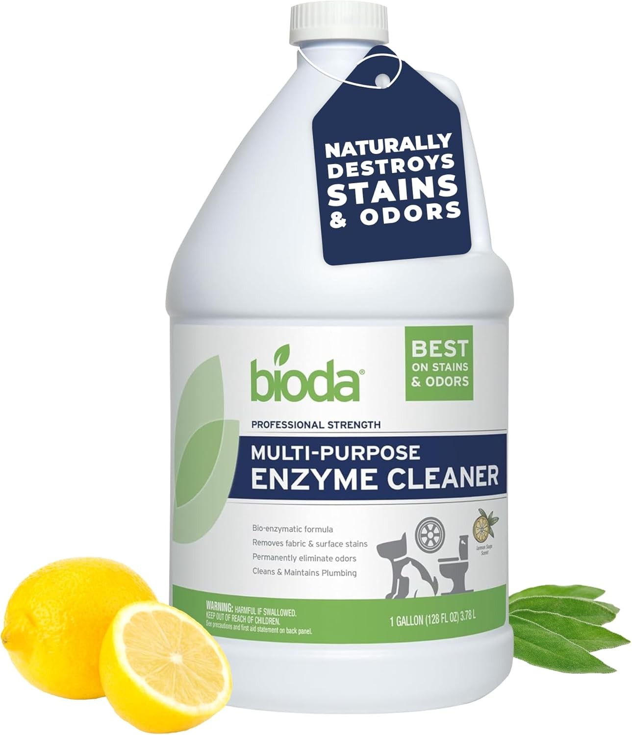 Bioda Multi-Purpose Probiotic Enzyme Cleaner and Deodorizer | Professional…