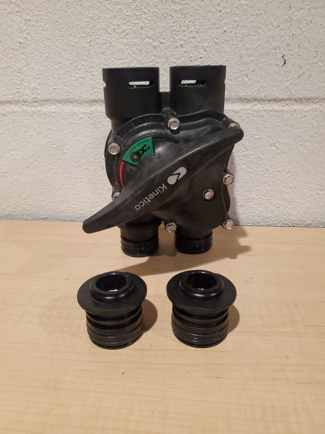 New Open Box Mach Bypass With 3/4″ In And Outs.