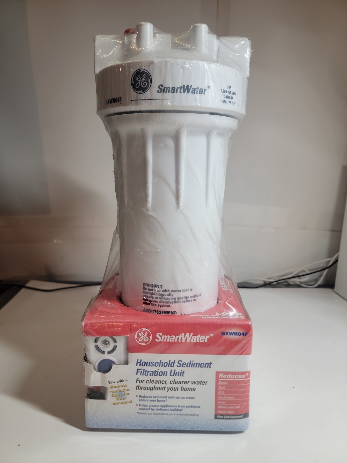 GE Smart Water GXWH04F Whole Household Filtration Unit NEW (C4)