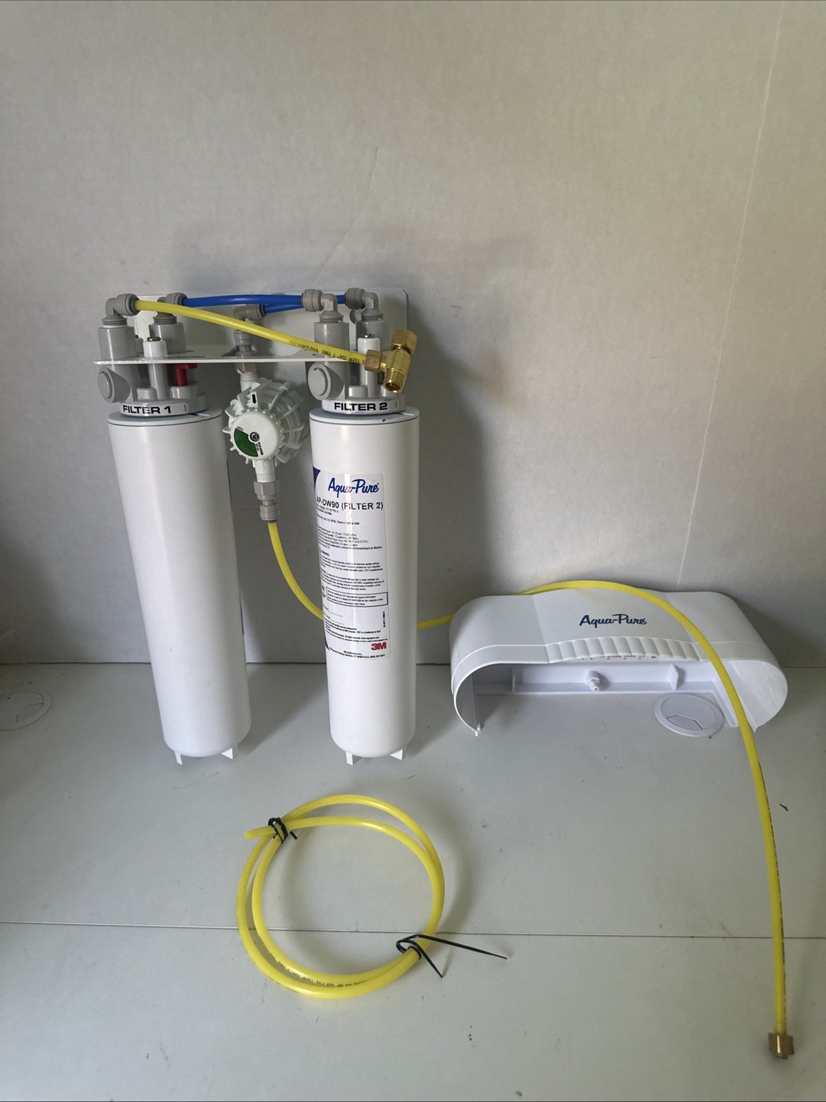 3M Aqua Pure Under Sink Dedicated Faucet Water Filter Sys AP-DWS1000LF No Faucet